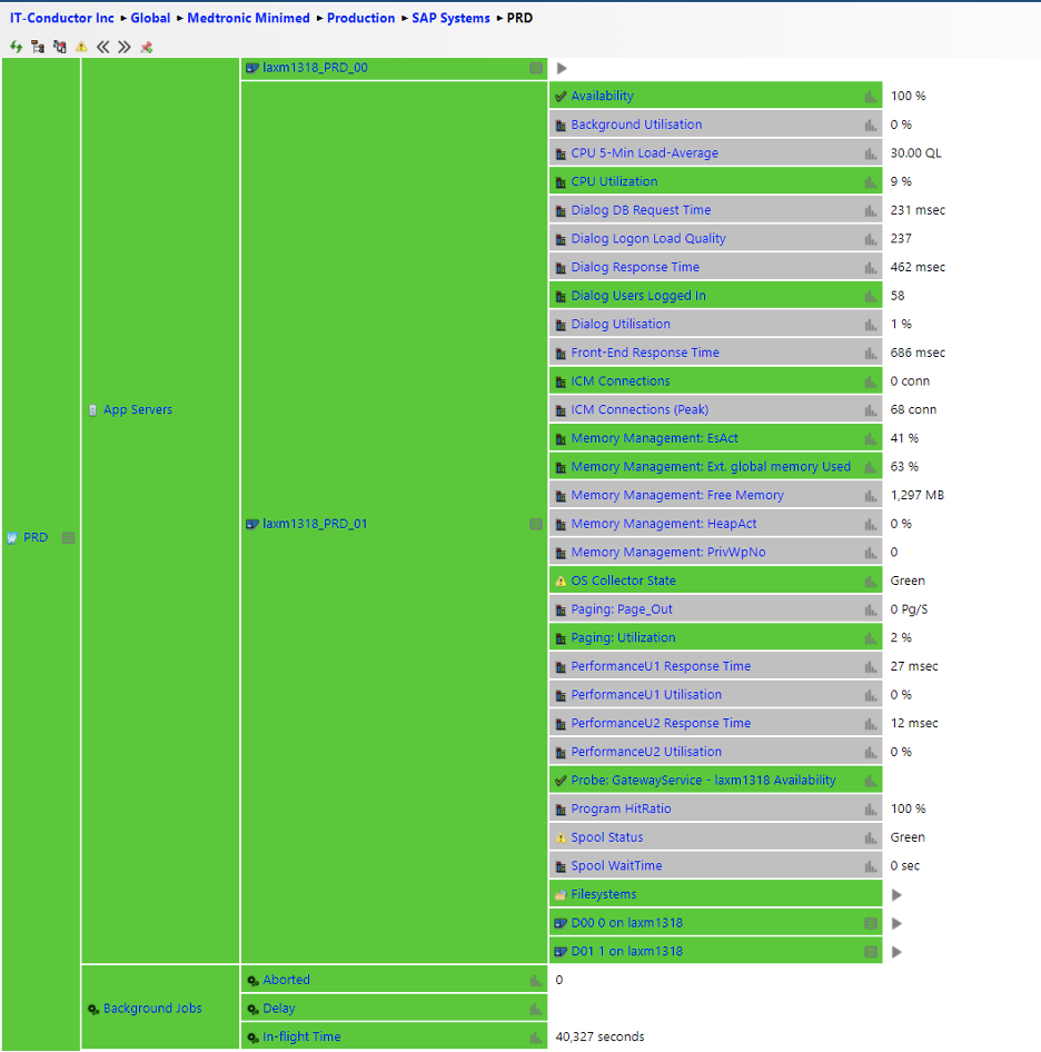 Figure 1.1 Sample Expanded Service Grid