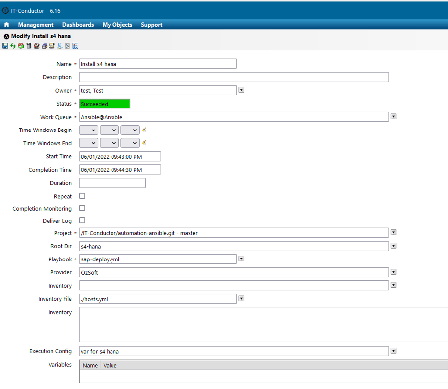 Ansible Activity