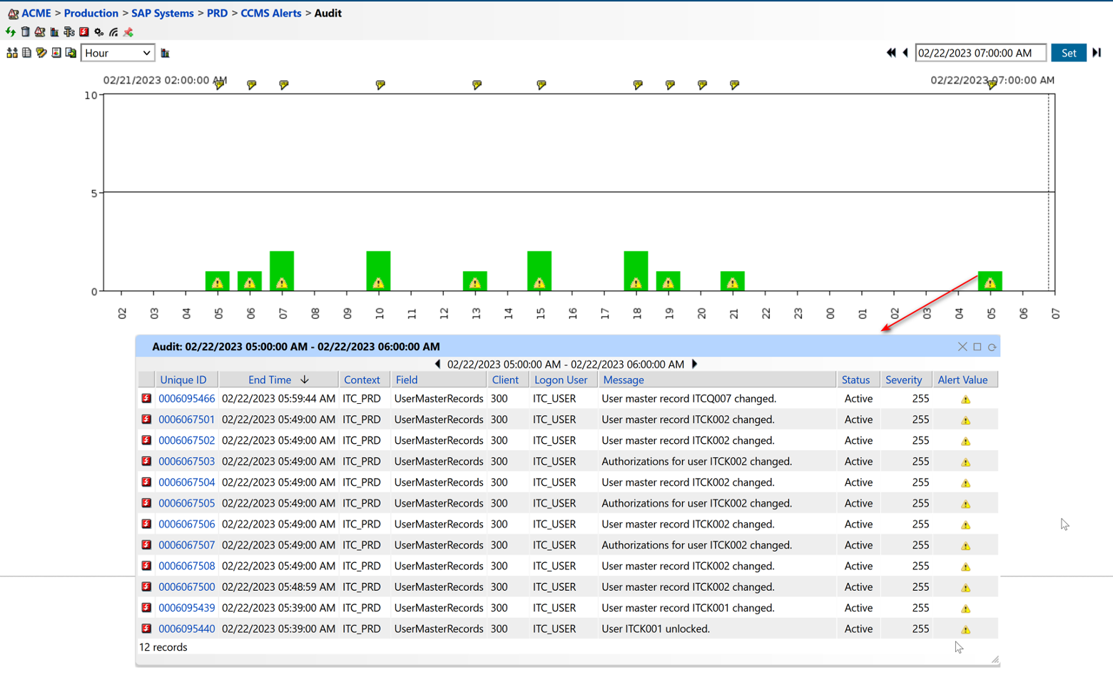 Audit Log Monitoring