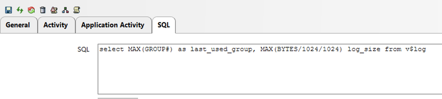 SQL Script in ITC Activity