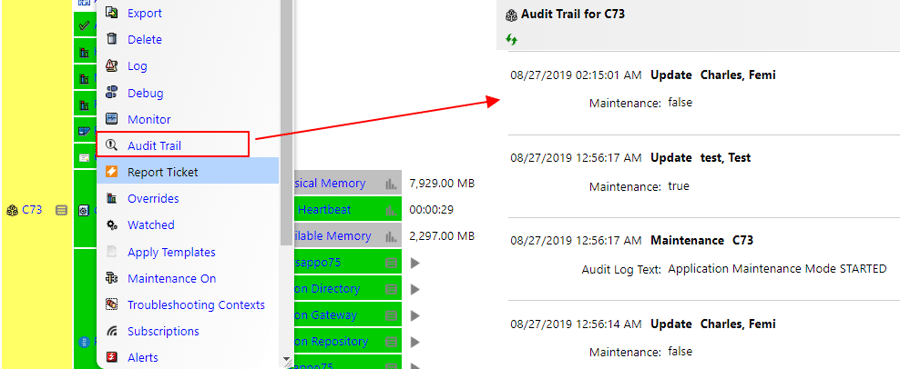 IT-Conductor Configuration Audit Trail