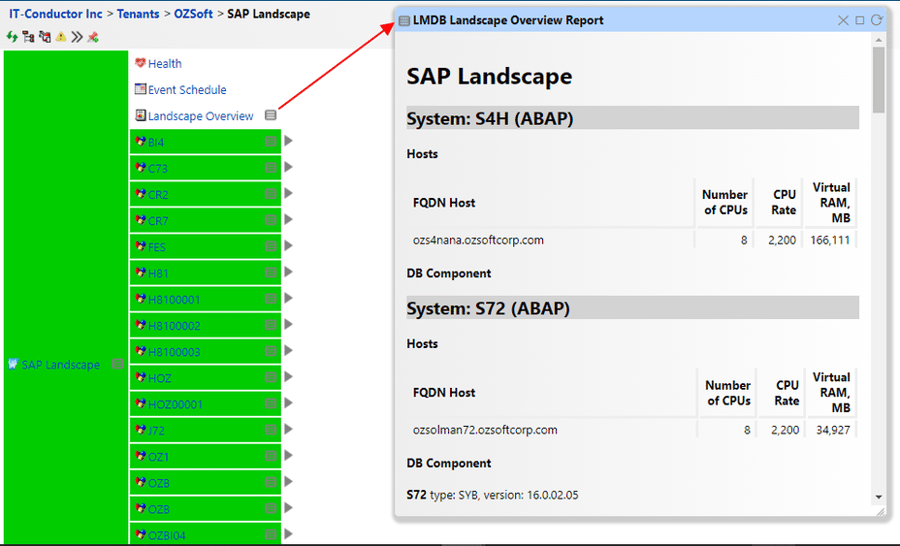 IT-Conductor_HTML Report as Application Report