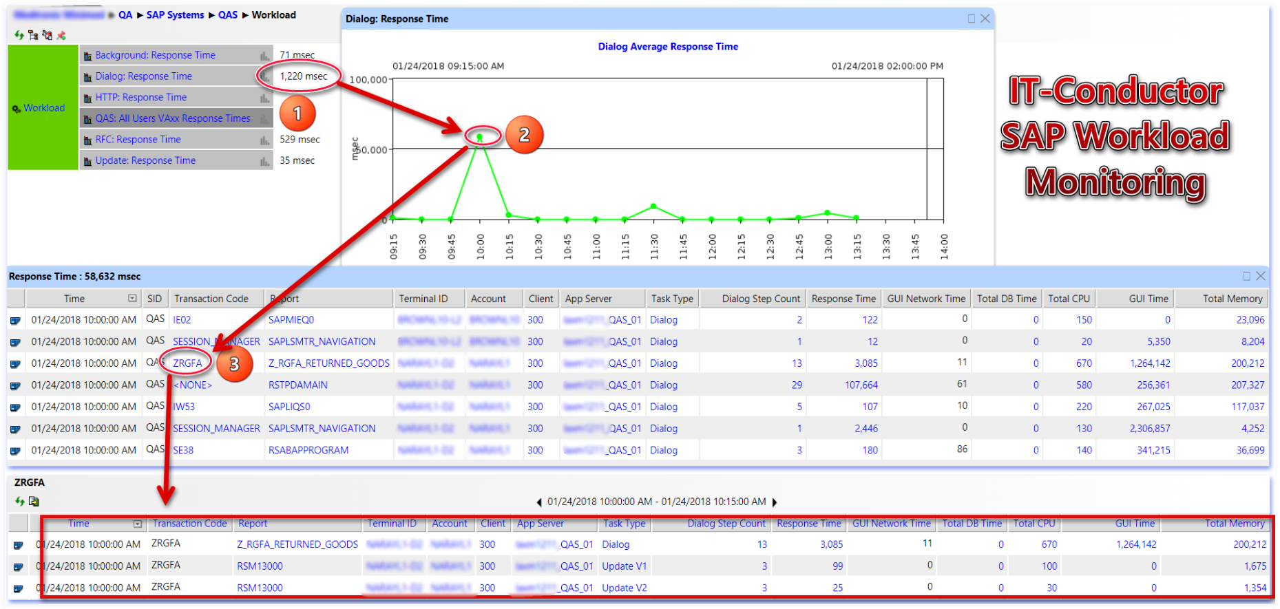 IT-Conductor SAP Basis - Workload Performance Monitoring