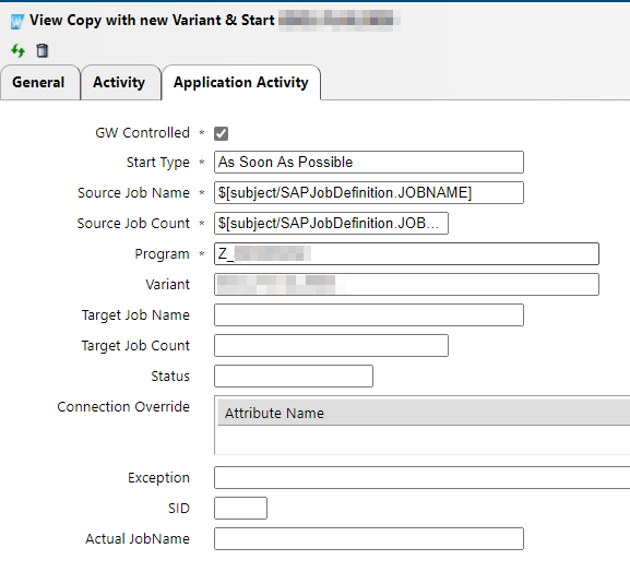 View Copy with New Variant in IT-Conductor