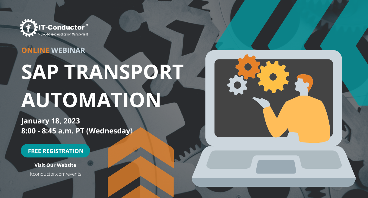SAP Transport Automation Webinar Banner