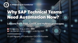Why SAP Technical Teams Need Automation Now