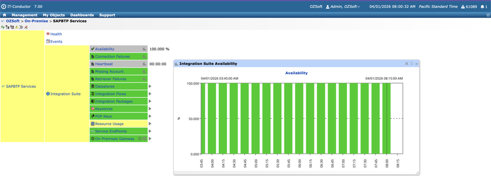 btp availability monitoring