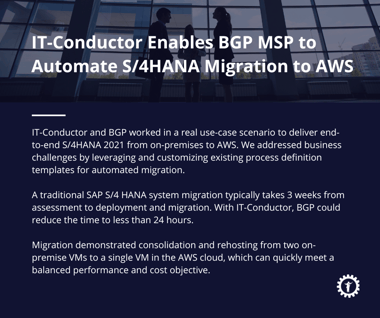 BGP SAP on AWS Migration Automation