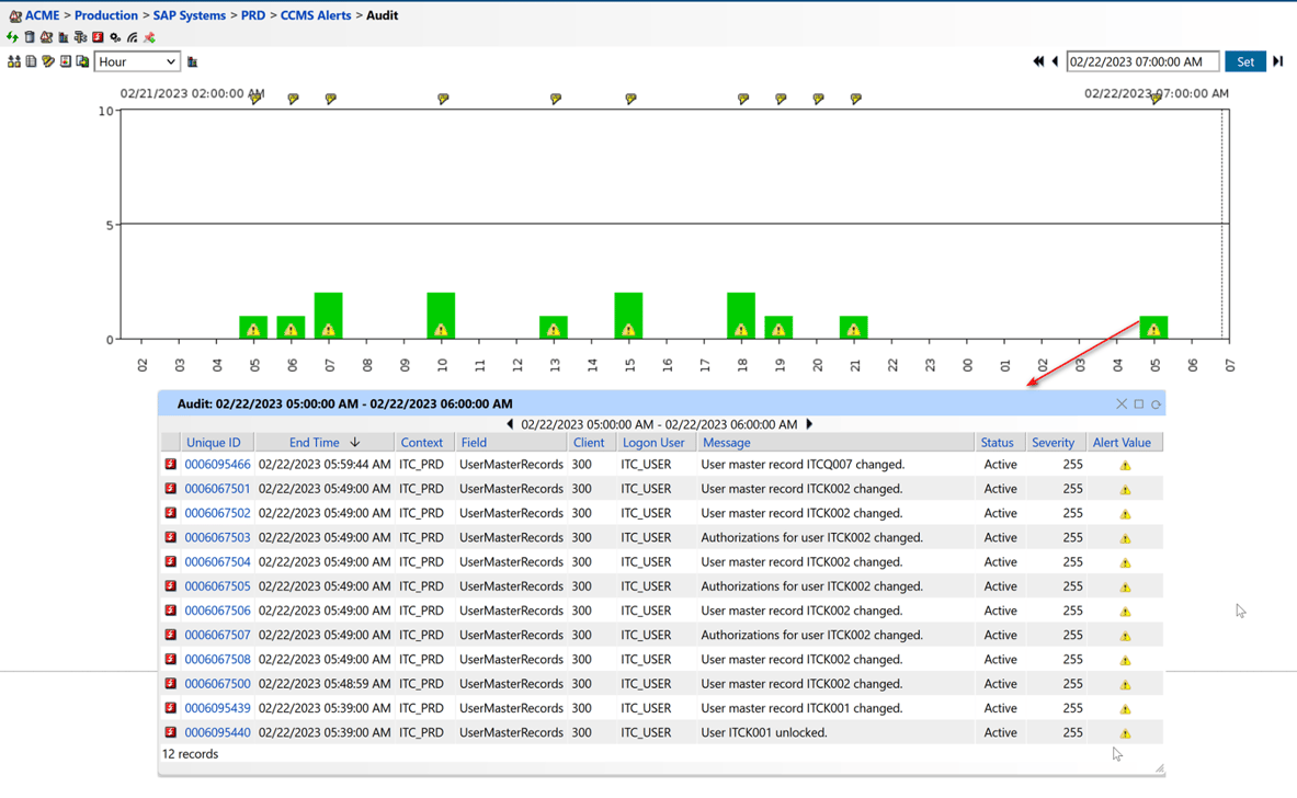 Audit Log Monitoring