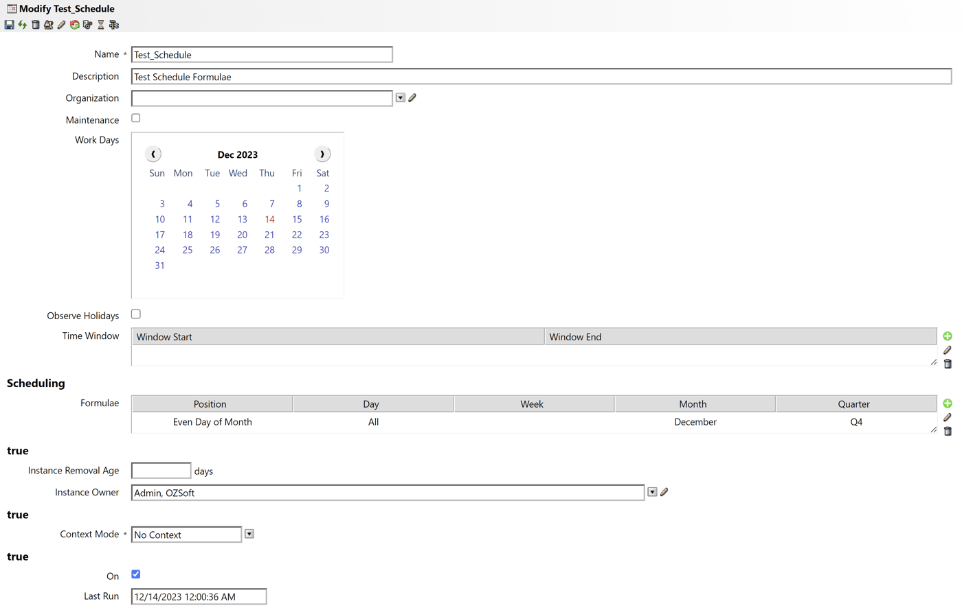 IT-Conductor Scheduling Tool