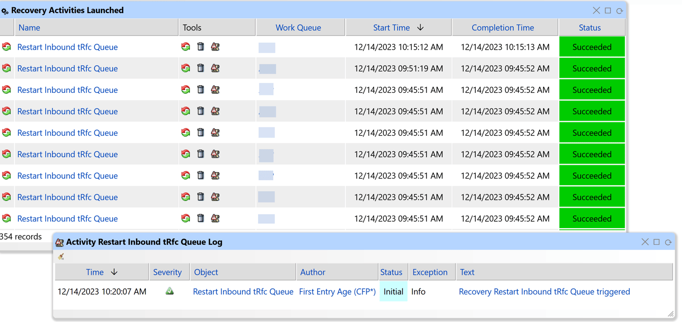 IT-Conductor Recovery Activities