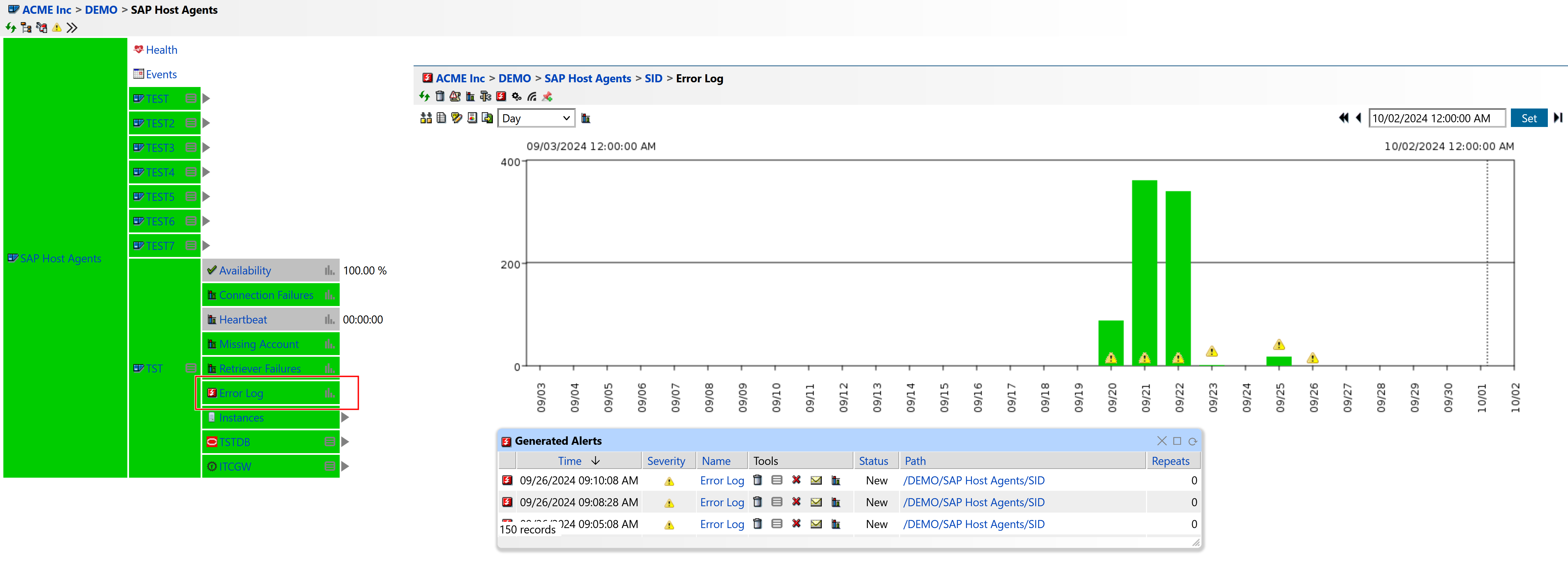 Host Agent Log Monitoring in IT-Conductor