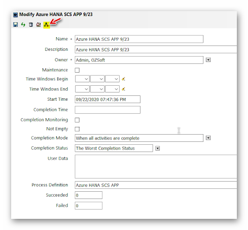 modify process definition