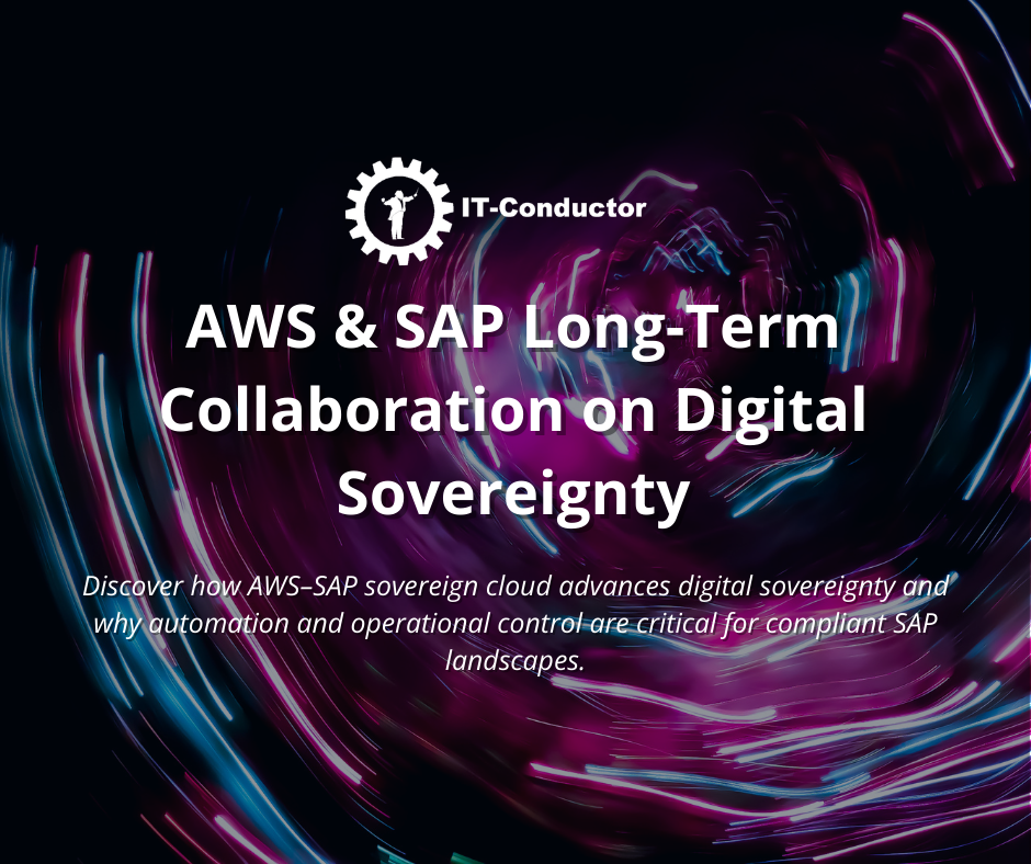 AWS & SAP Long-Term Collaboration on Digital Sovereignty