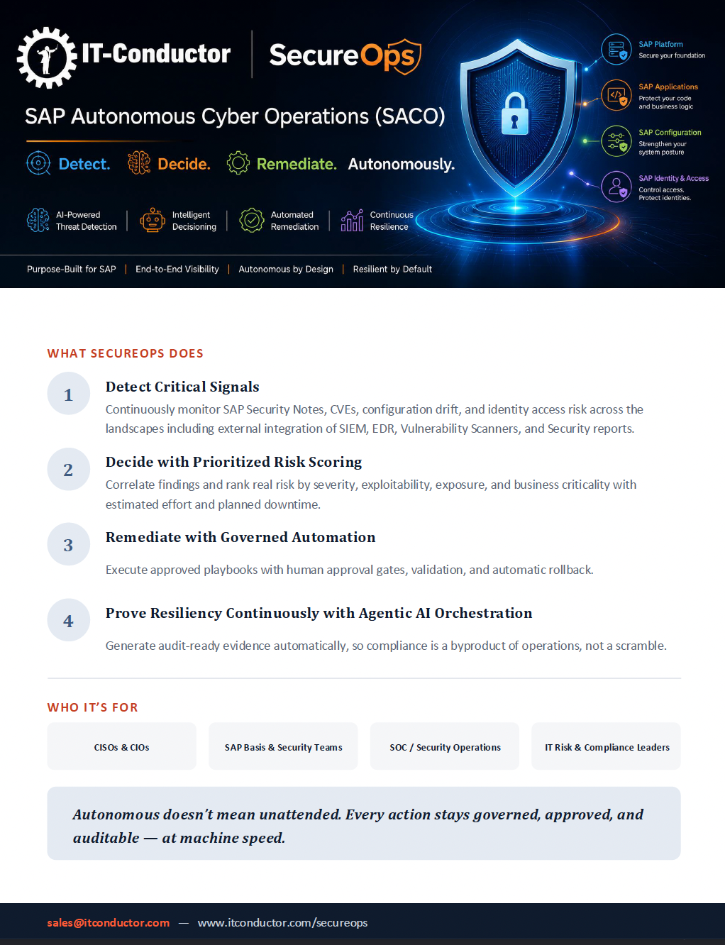 IT-Conductor SecureOps Brochure